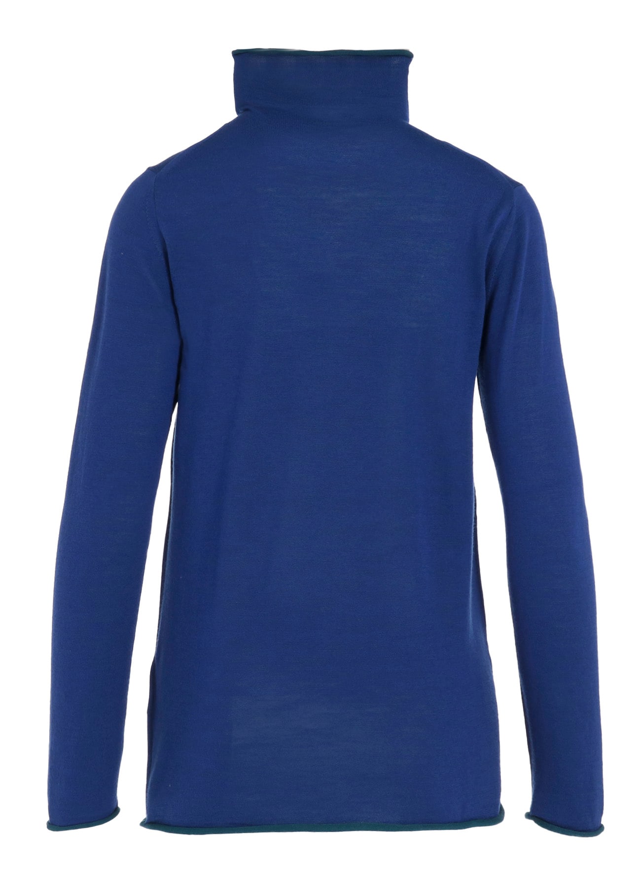 WOOL MULTICOLOR HIGH NECK KNIT