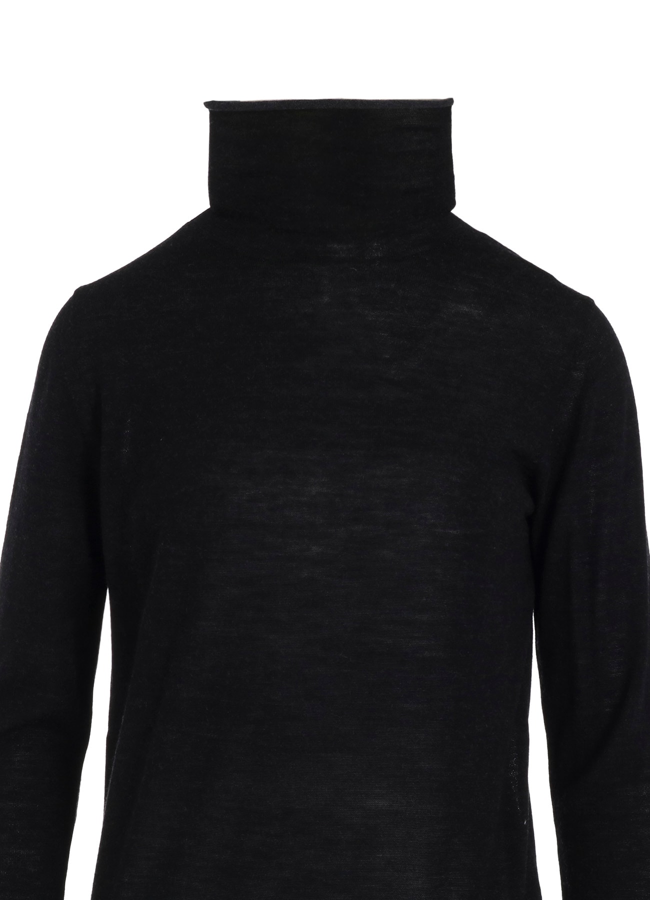 WOOL MULTICOLOR HIGH NECK KNIT