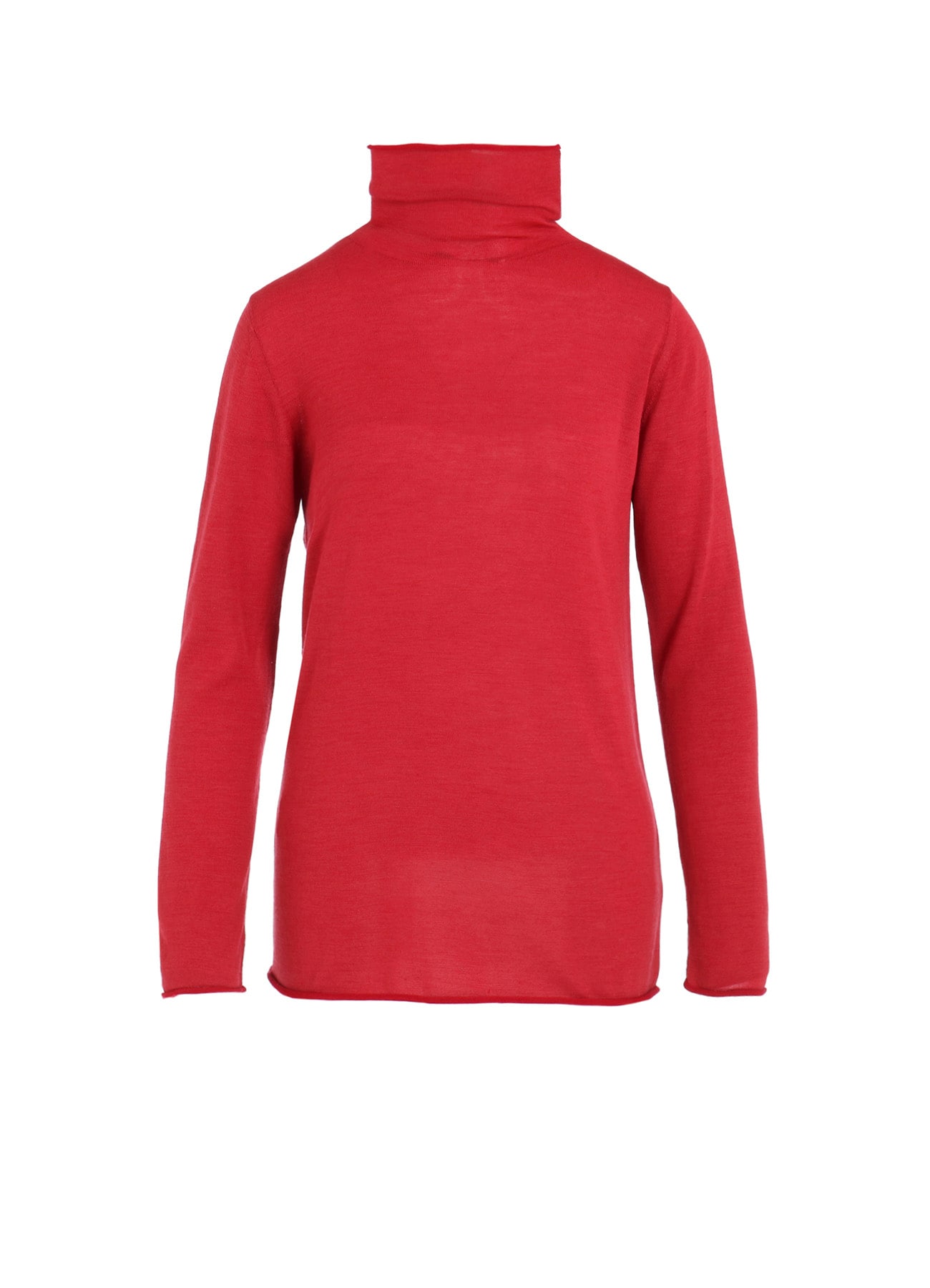 WOOL MULTICOLOR HIGH NECK KNIT