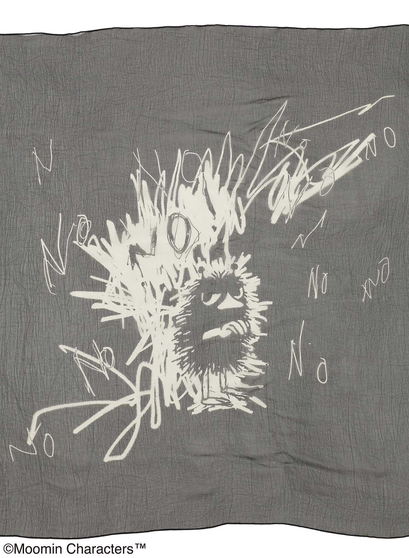 MOOMIN × a part of me. | Y’s NO! "STINKY" PRINT SCARF