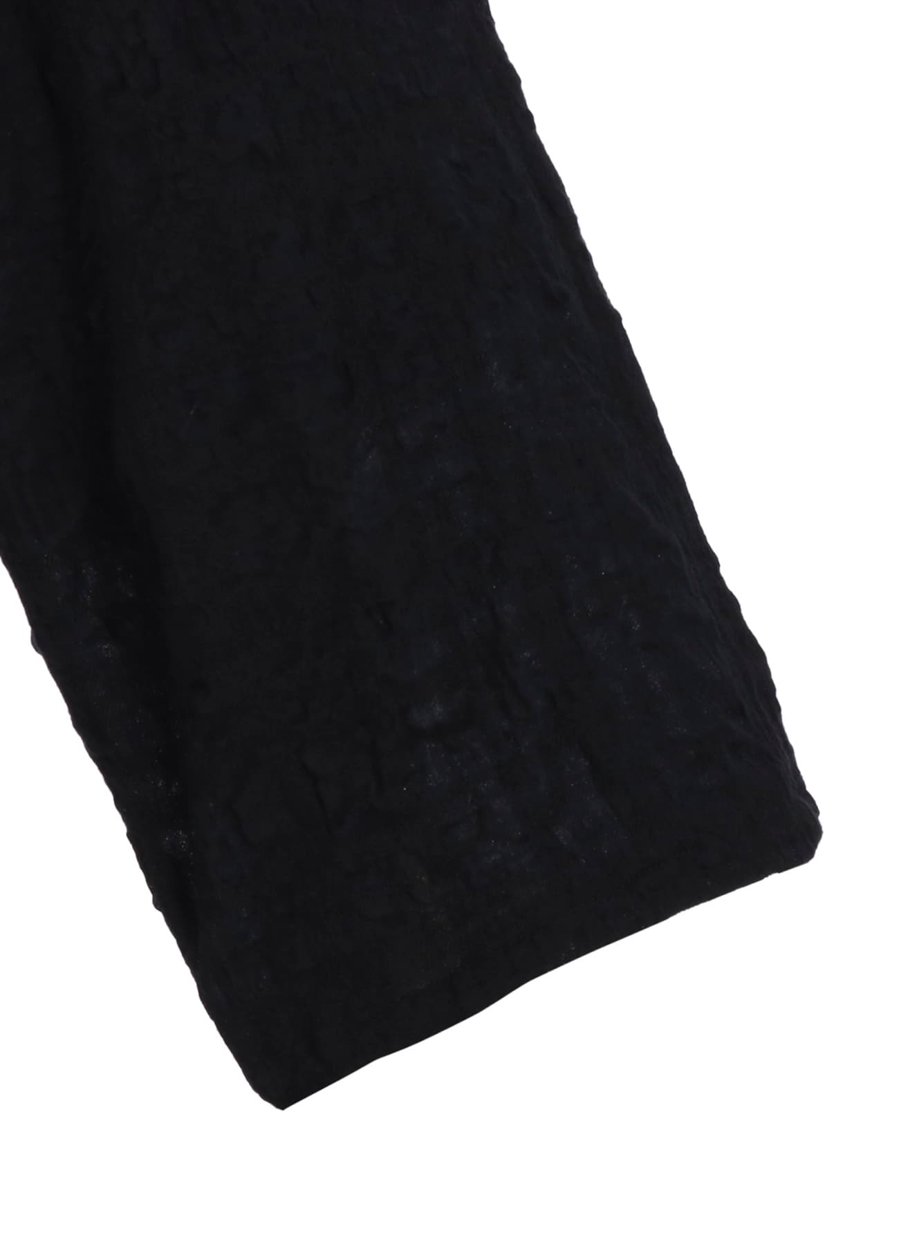 MILLED COTTON WOOL PLAID PANTS