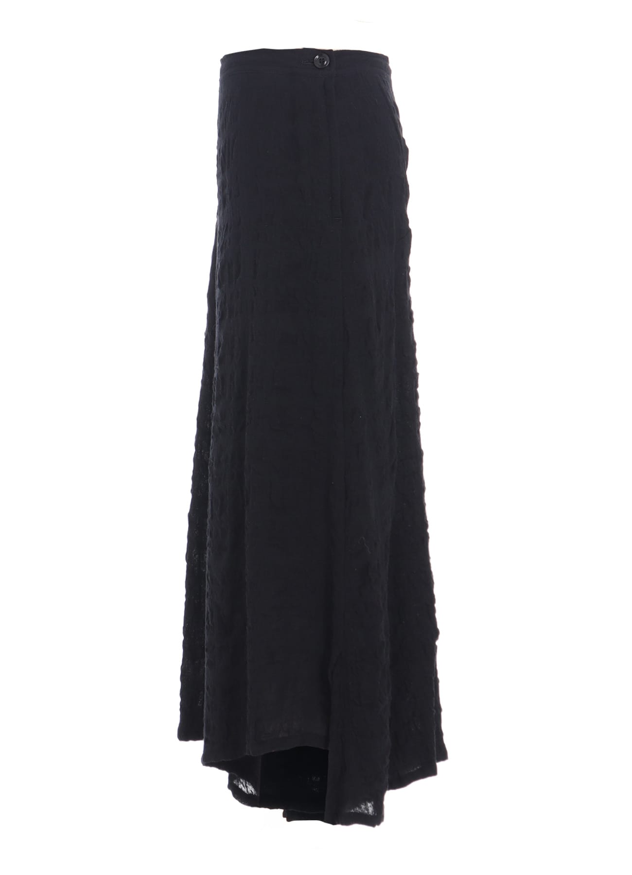 MILLED COTTON WOOL PLAID SKIRT PANTS