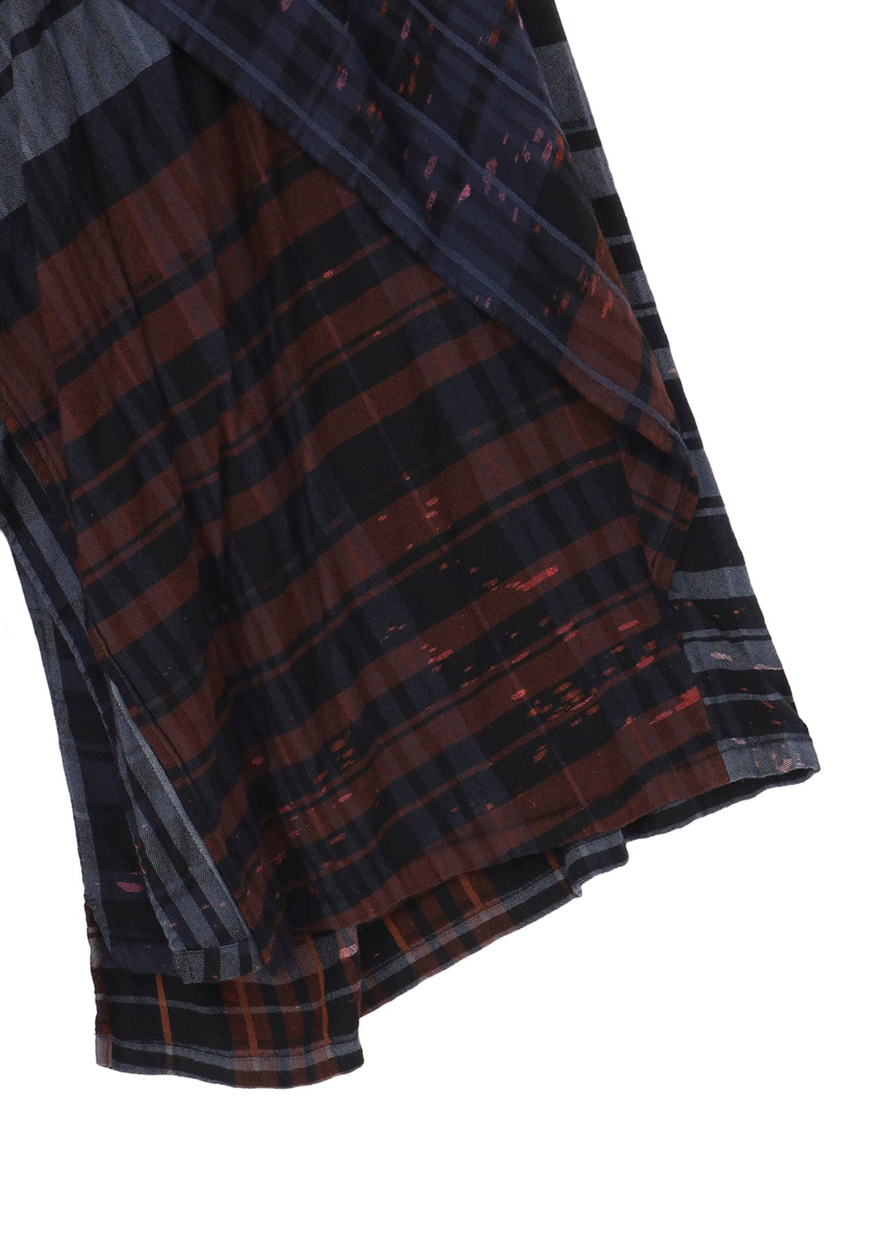 Y’s × CPD HOOME PLAID SKIRT