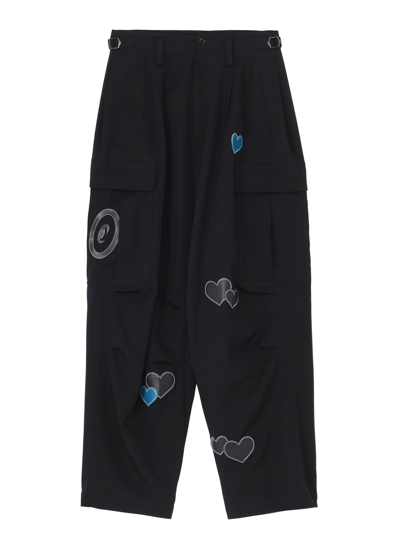 Y’s × CPD HOOME LOVE PATCH WOOL GABARDIN PANTS