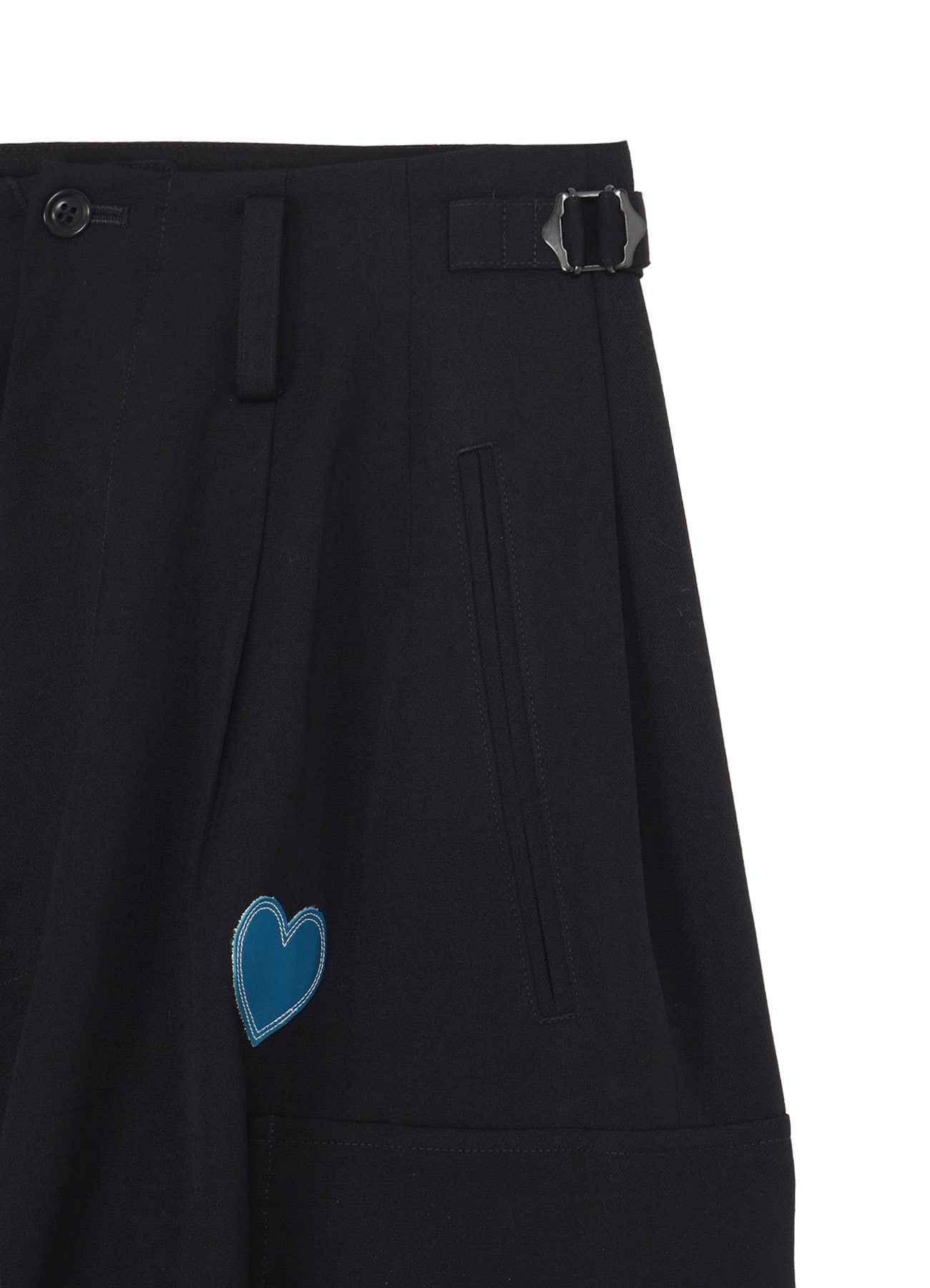 Y’s × CPD HOOME LOVE PATCH WOOL GABARDIN PANTS