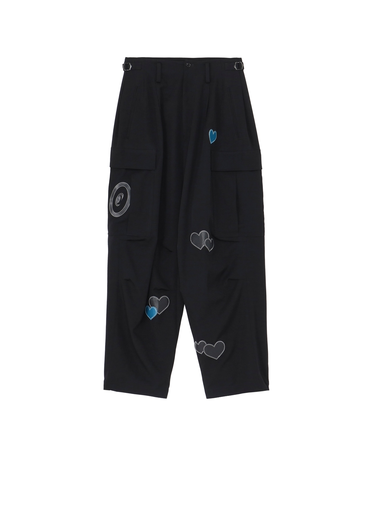 Y’s × CPD HOOME LOVE PATCH WOOL GABARDIN PANTS