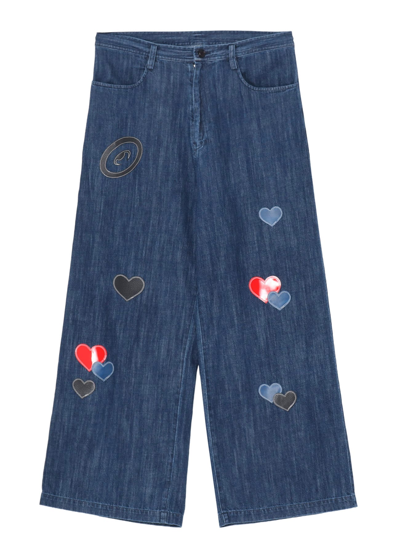 Y’s × CPD HOOME LOVE PATCH DENIM PANTS