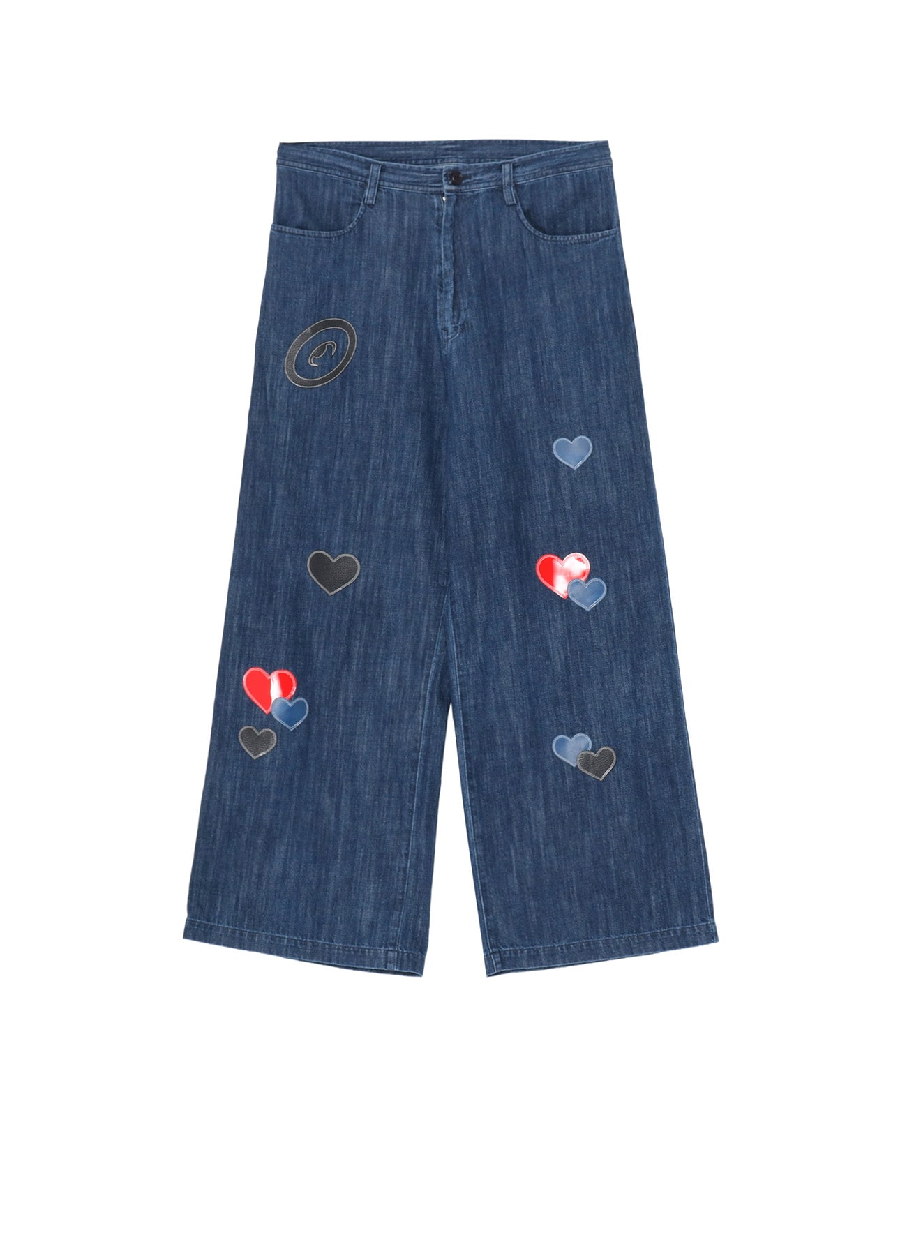 Y’s × CPD HOOME LOVE PATCH DENIM PANTS