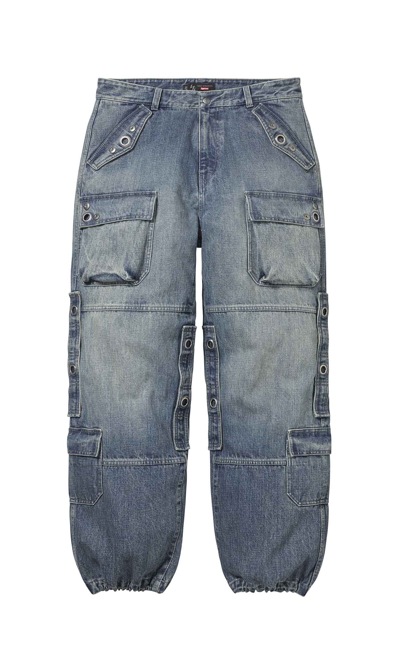 Y's/Supreme DENIM UTILITY PANT