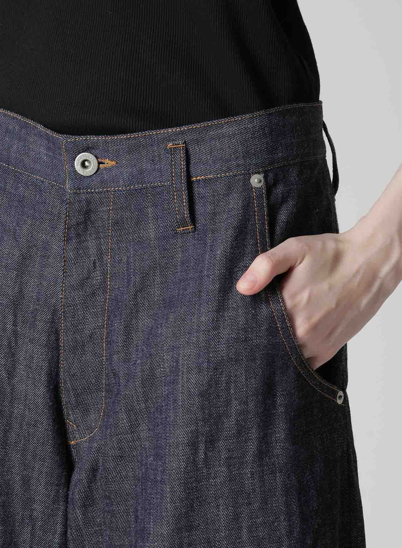 80OZ DENIM WIDE PANTS