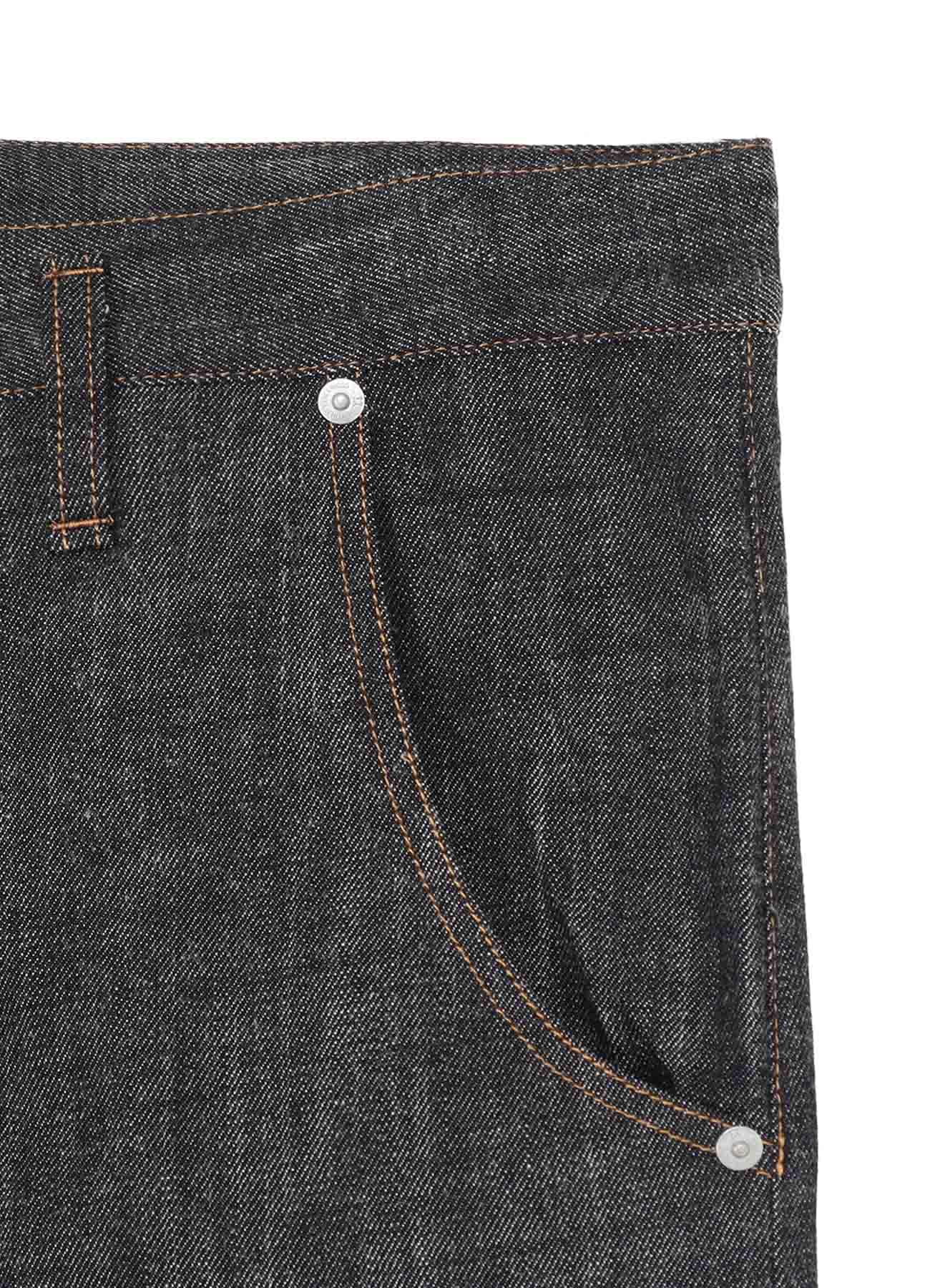 80OZ DENIM WIDE PANTS