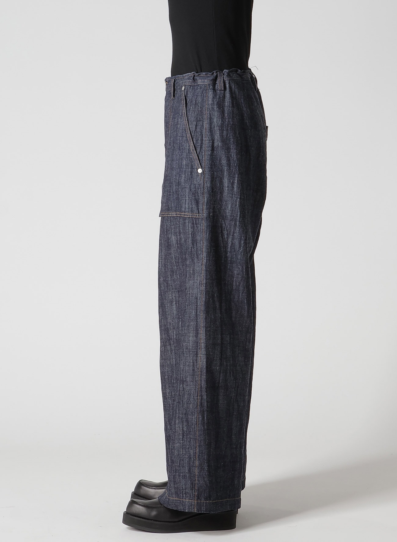 80OZ DENIM  LONG STRAIGHT PANTS