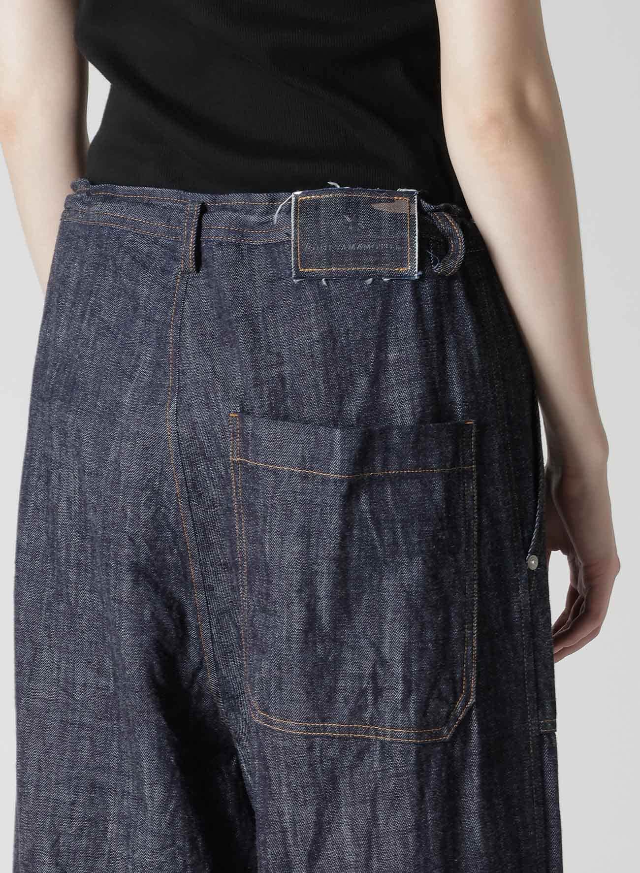 80OZ DENIM  LONG STRAIGHT PANTS