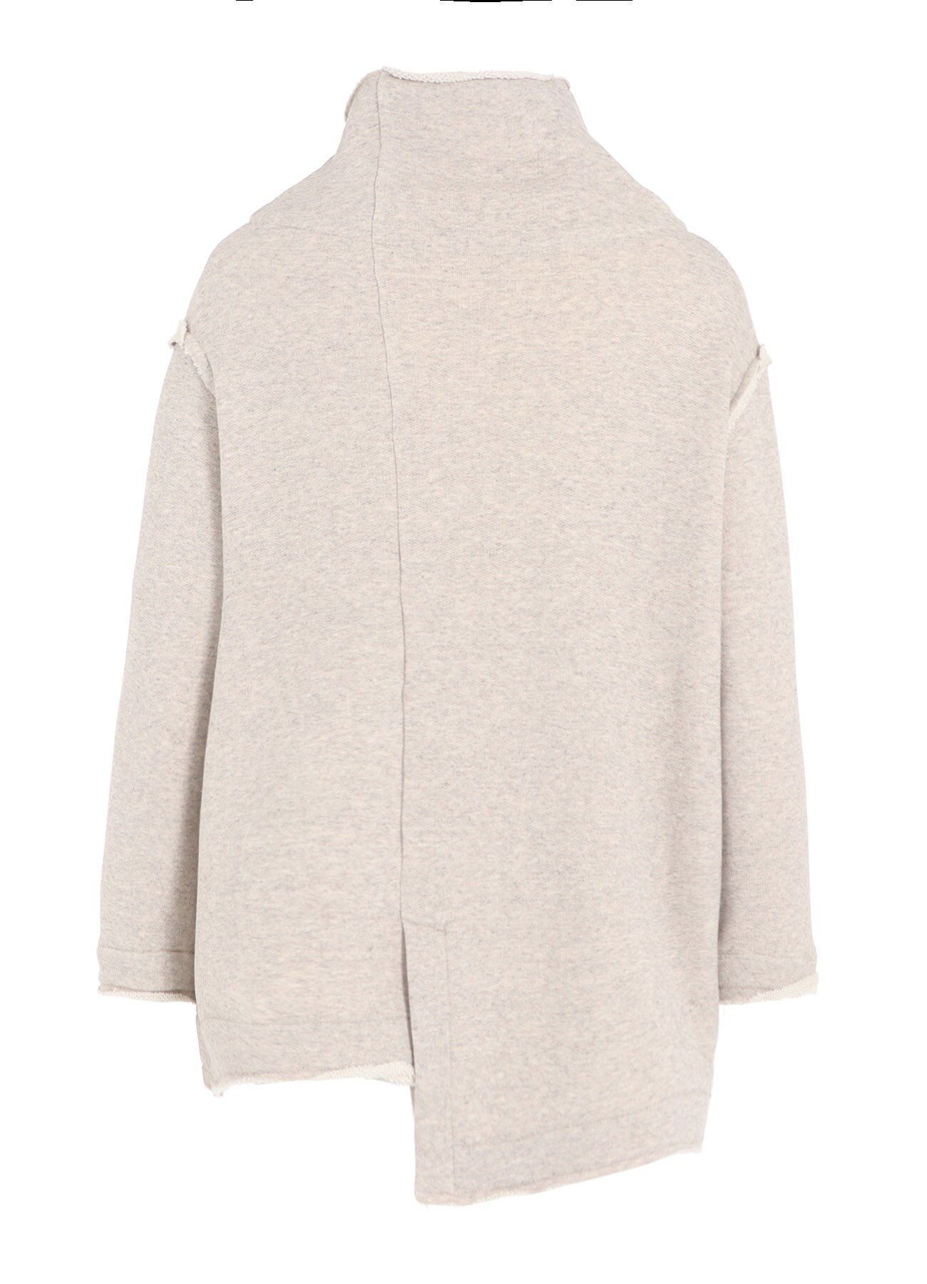 COTTON/LYOCELL ASYMMETRIC JACKET