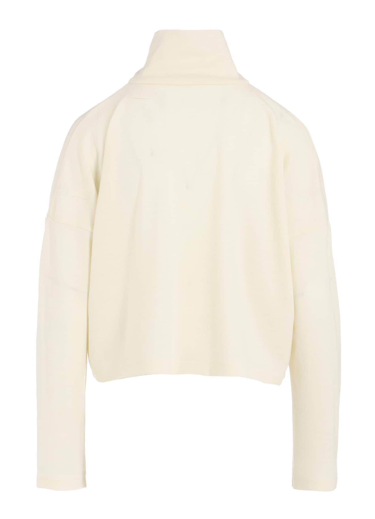 MILLED PLAID WOOL CARDIGAN