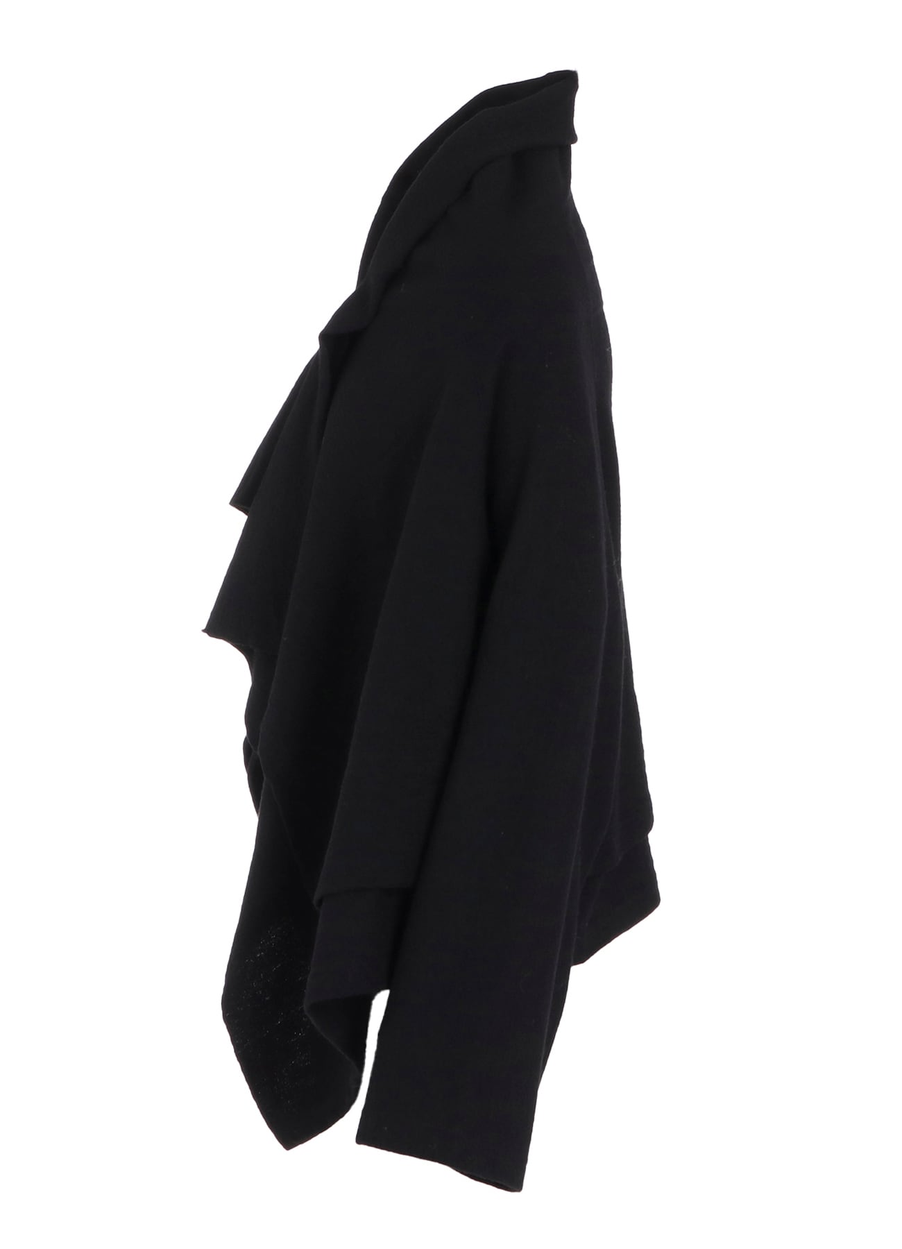 MILLED WOOL CARDIGAN