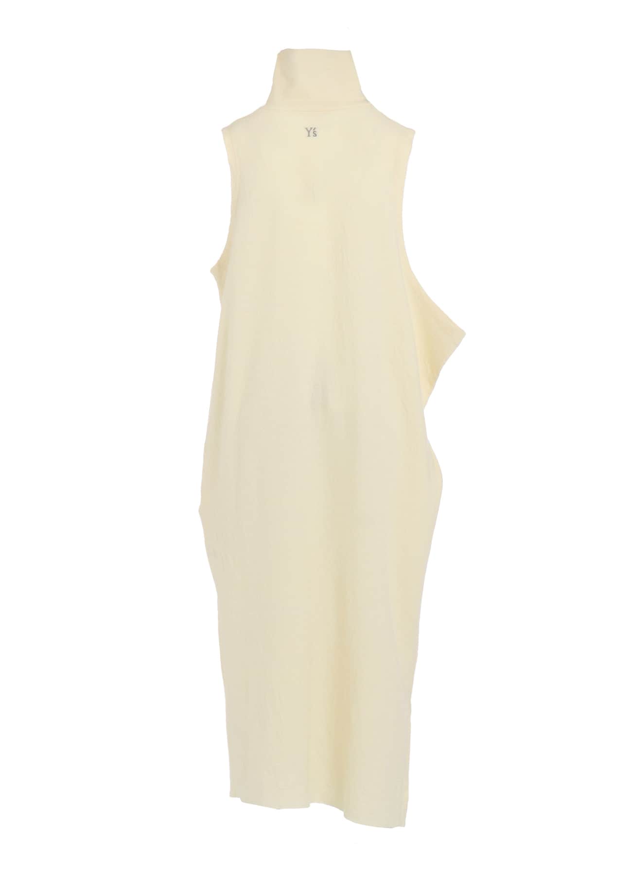 MILLED WOOL DRESS