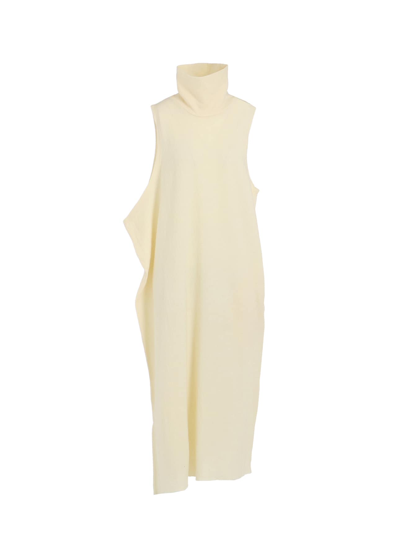 MILLED WOOL DRESS