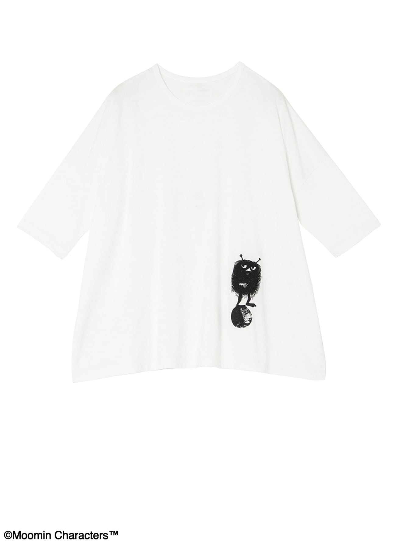MOOMIN × a part of me. | Y’s "STINKY" EMBROIDERY TEE