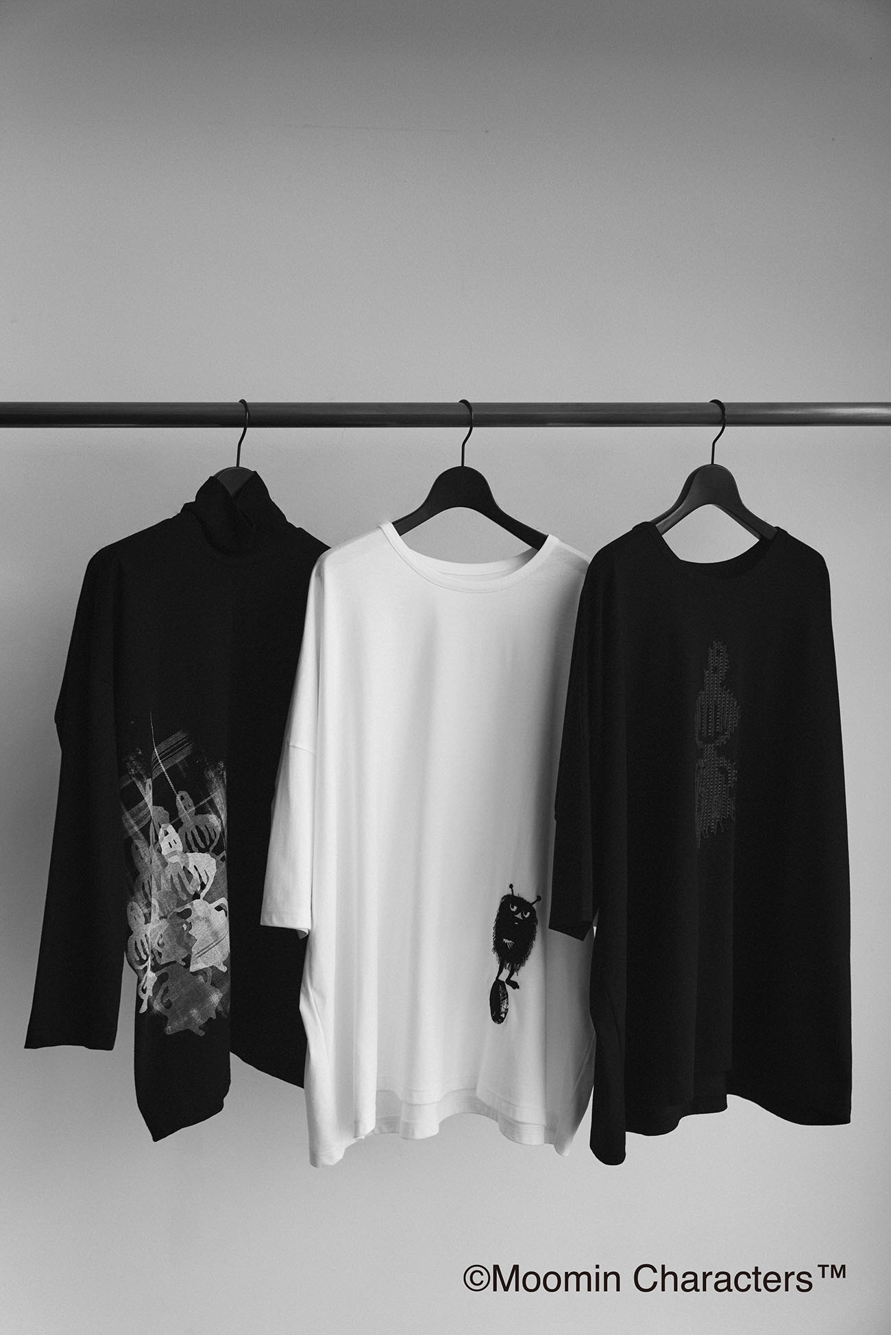 MOOMIN × a part of me. | Y’s SHADOW "LITTLE MY" PRINT TEE