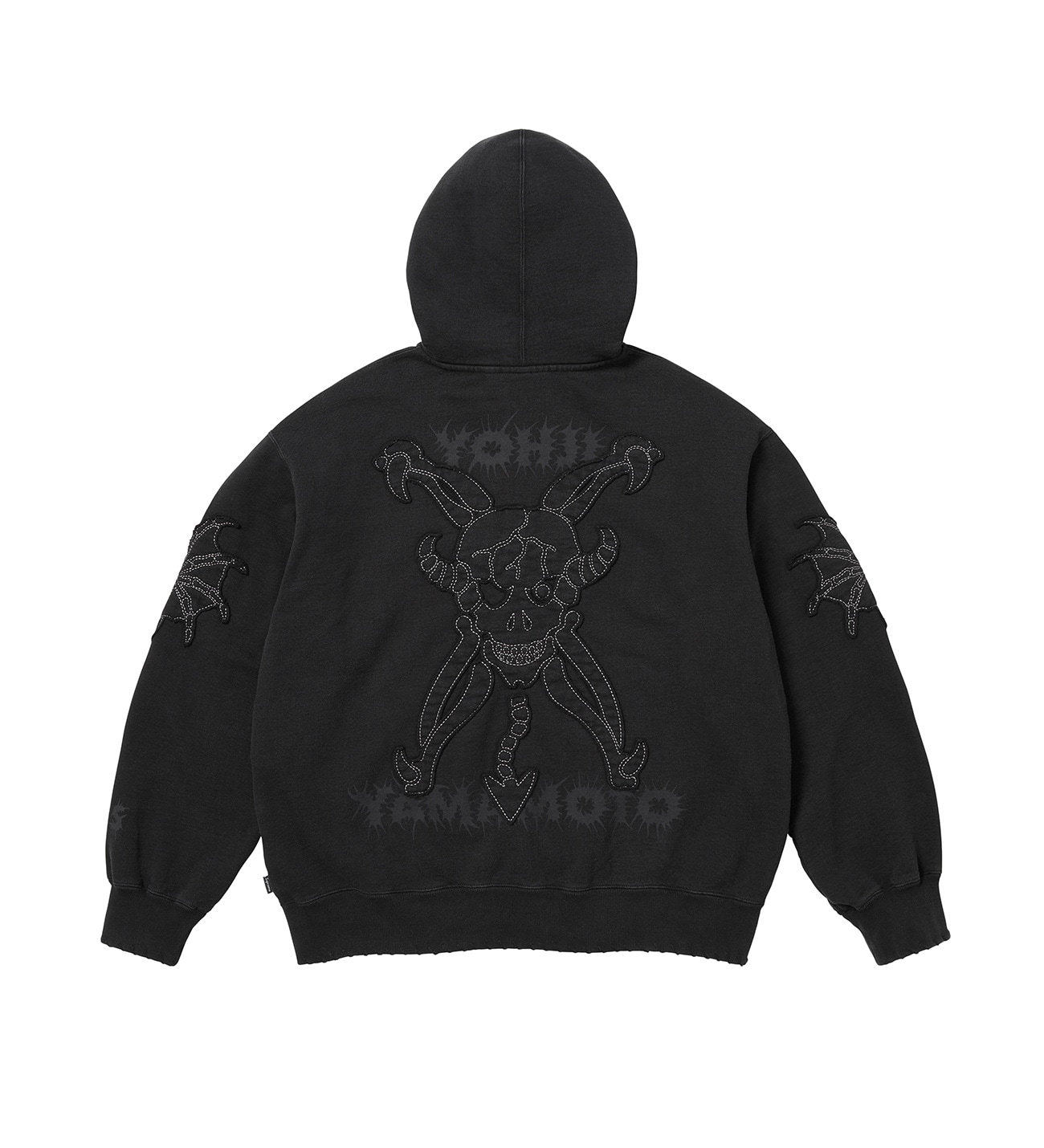 Y's/Supreme ZIP UP HOODED SWEATSHIRT