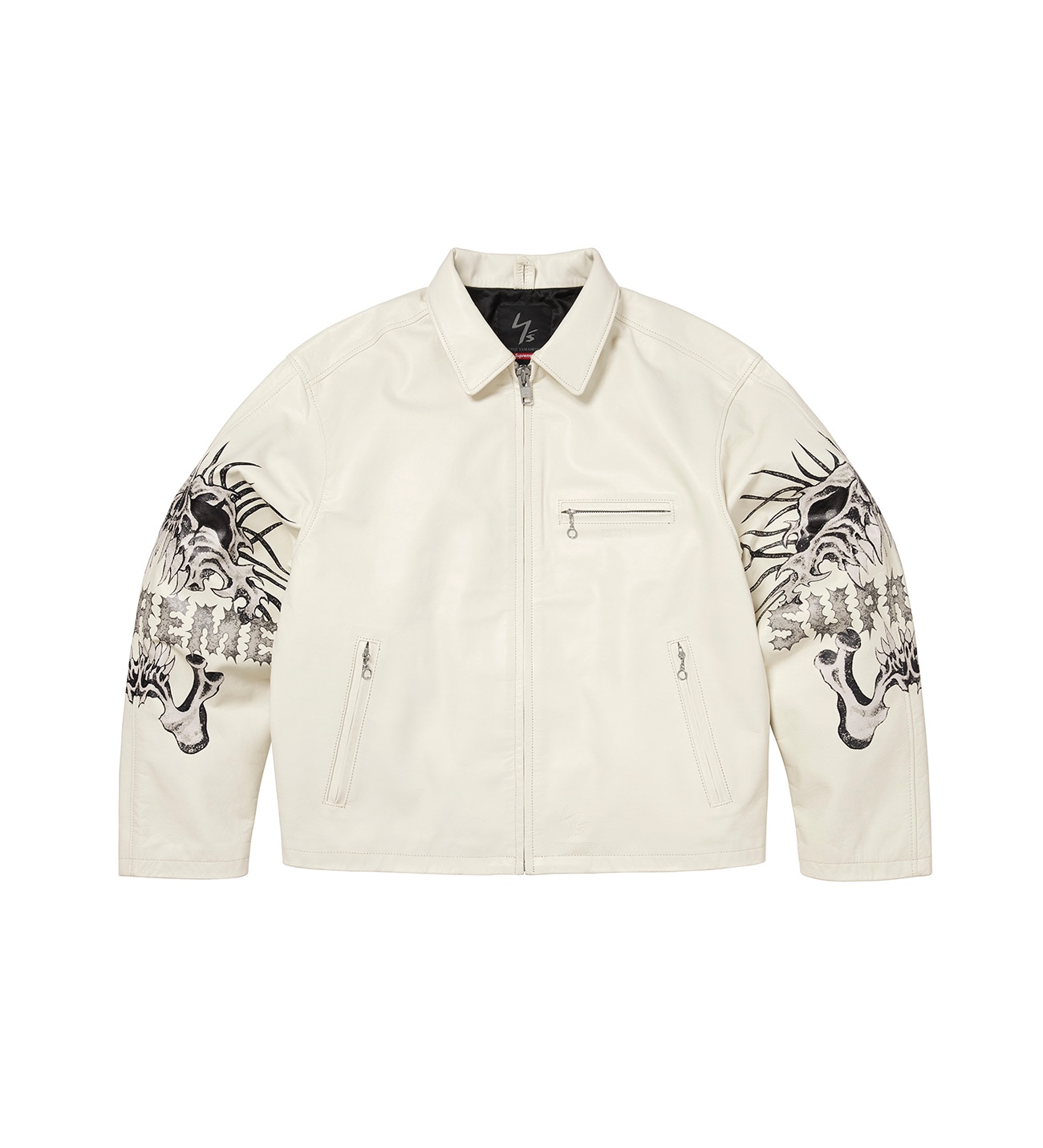 Y's/Supreme LEATHER JACKET