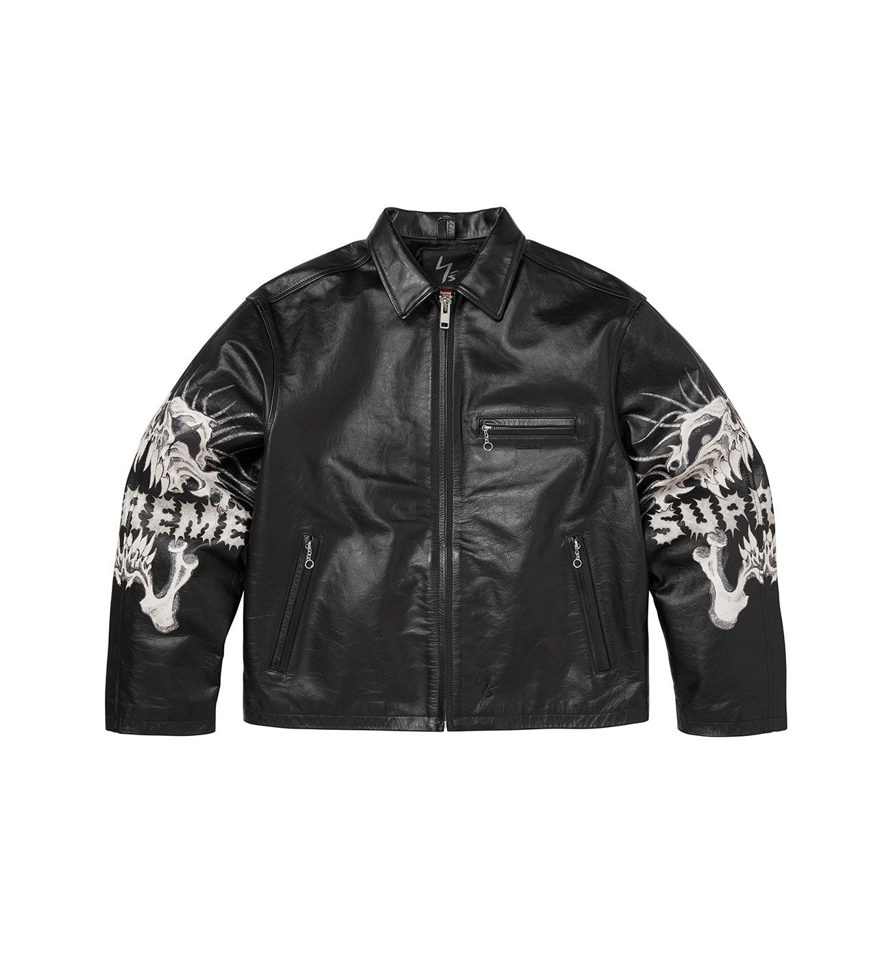 Y's/Supreme LEATHER JACKET