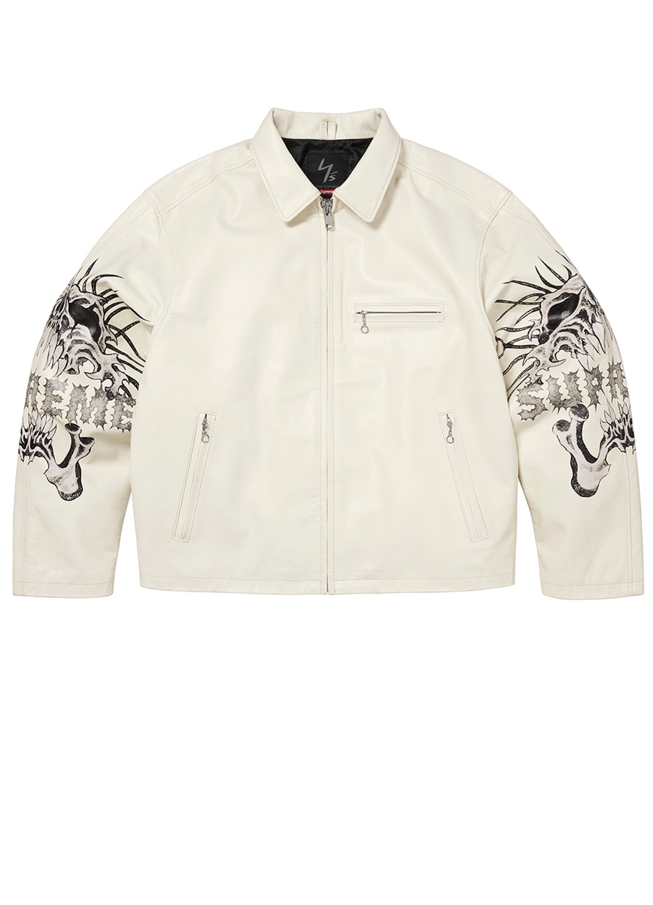 Y's/Supreme LEATHER JACKET