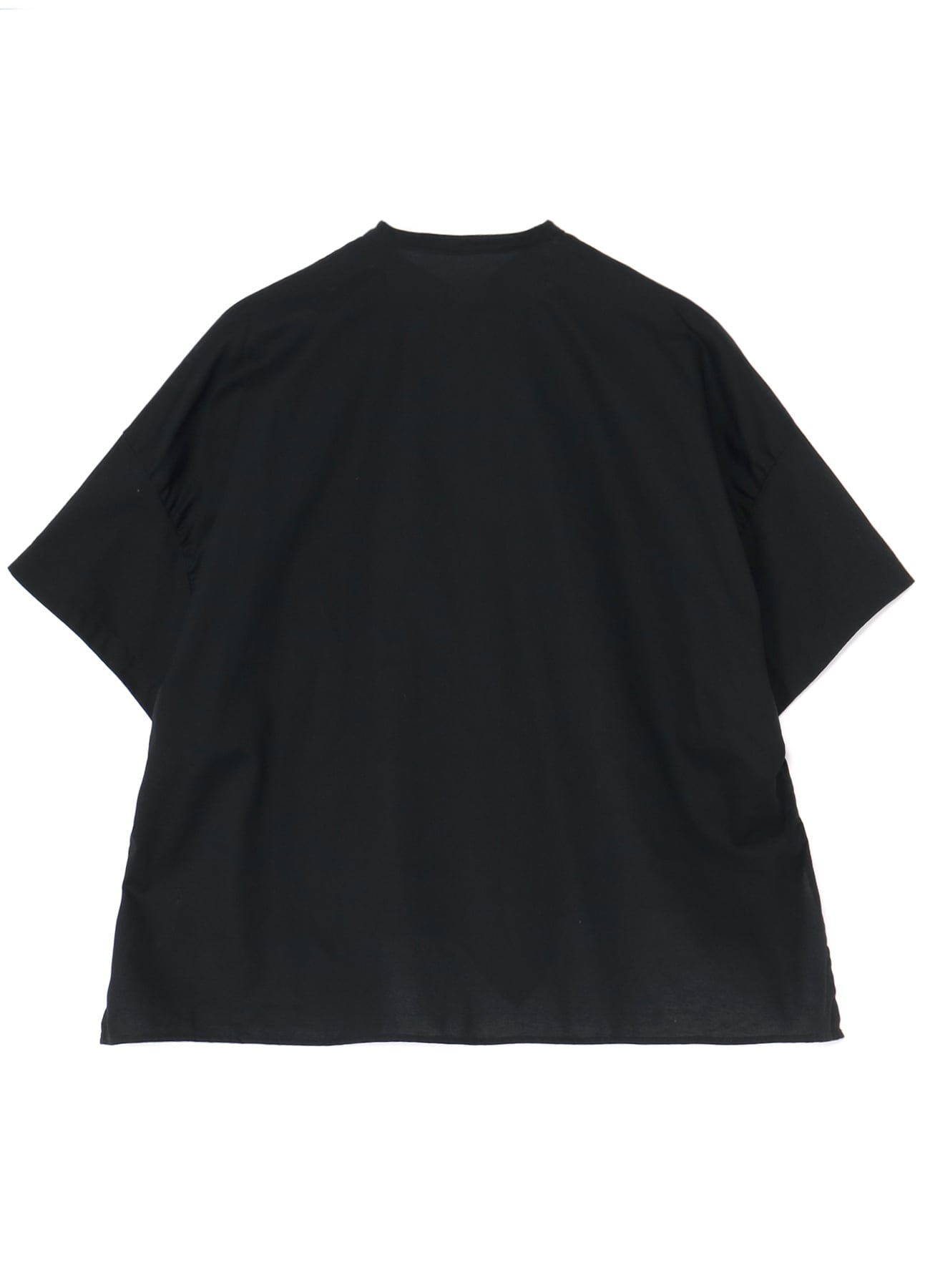 [Y's BORN PRODUCT] THIN COTTON TWILL HALF SLEEVE BOX SHIRT