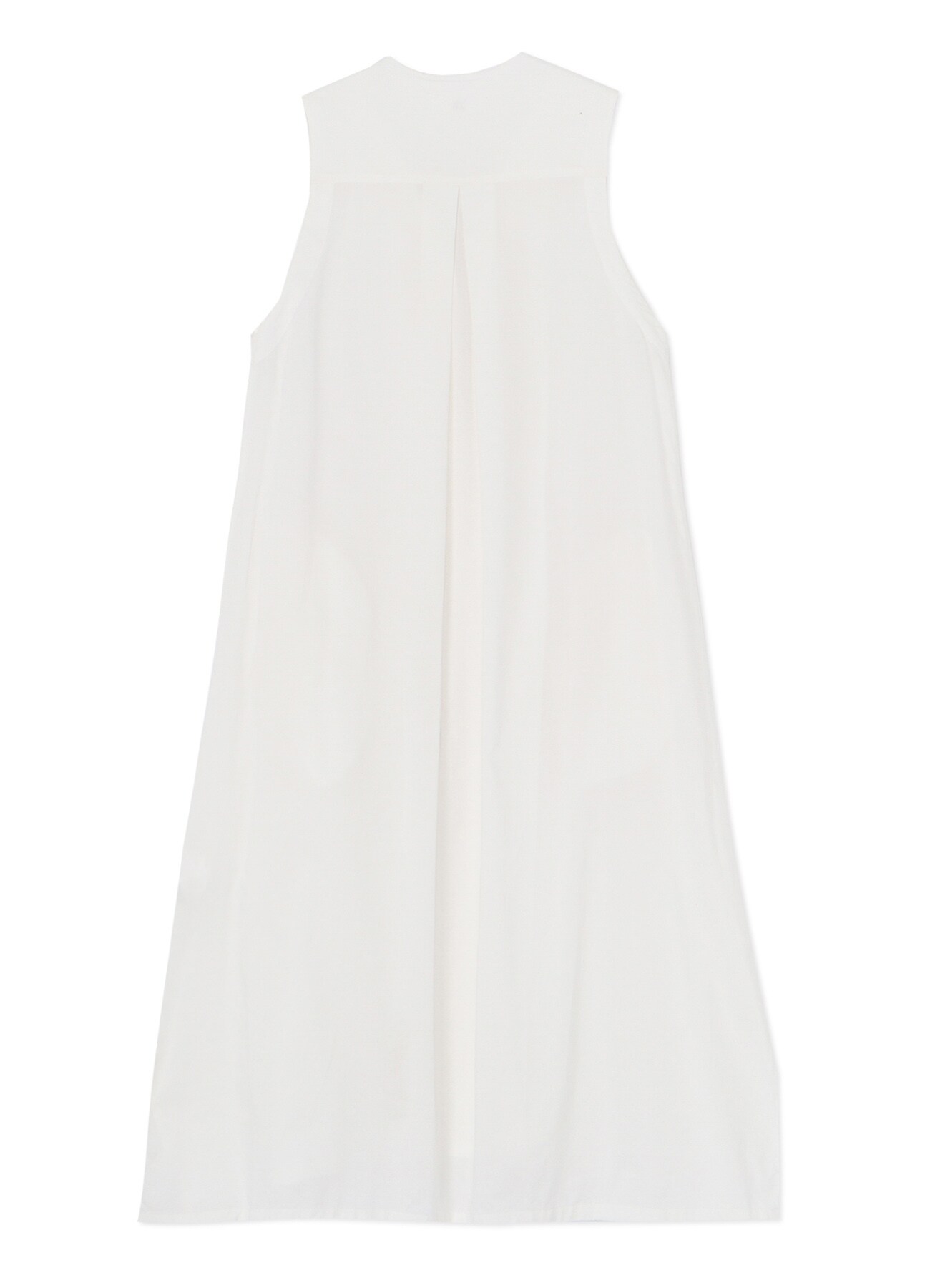 [Y's BORN PRODUCT] THIN COTTON TWILL SLEEVELESS DRESS