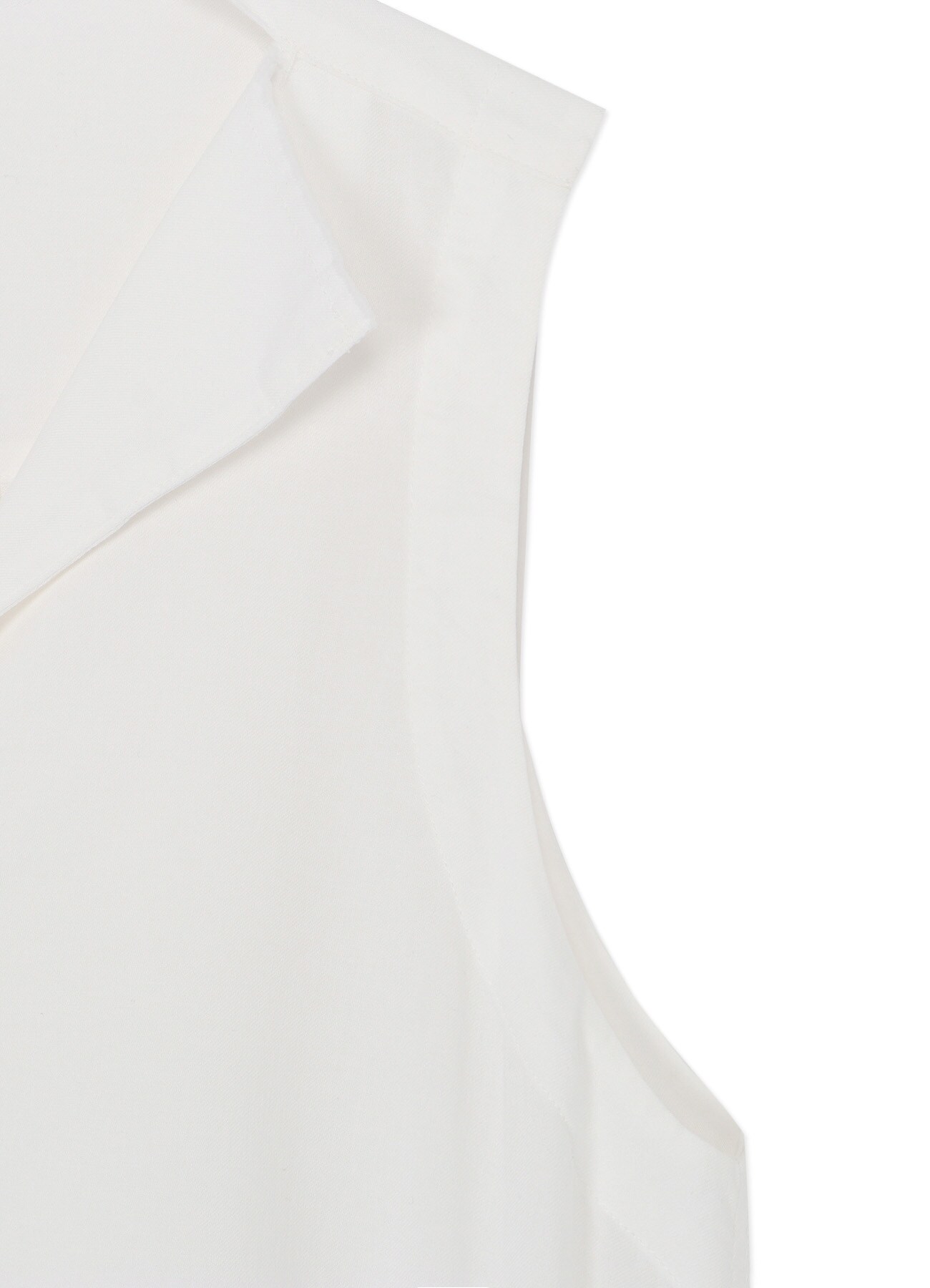 [Y's BORN PRODUCT] THIN COTTON TWILL SLEEVELESS DRESS