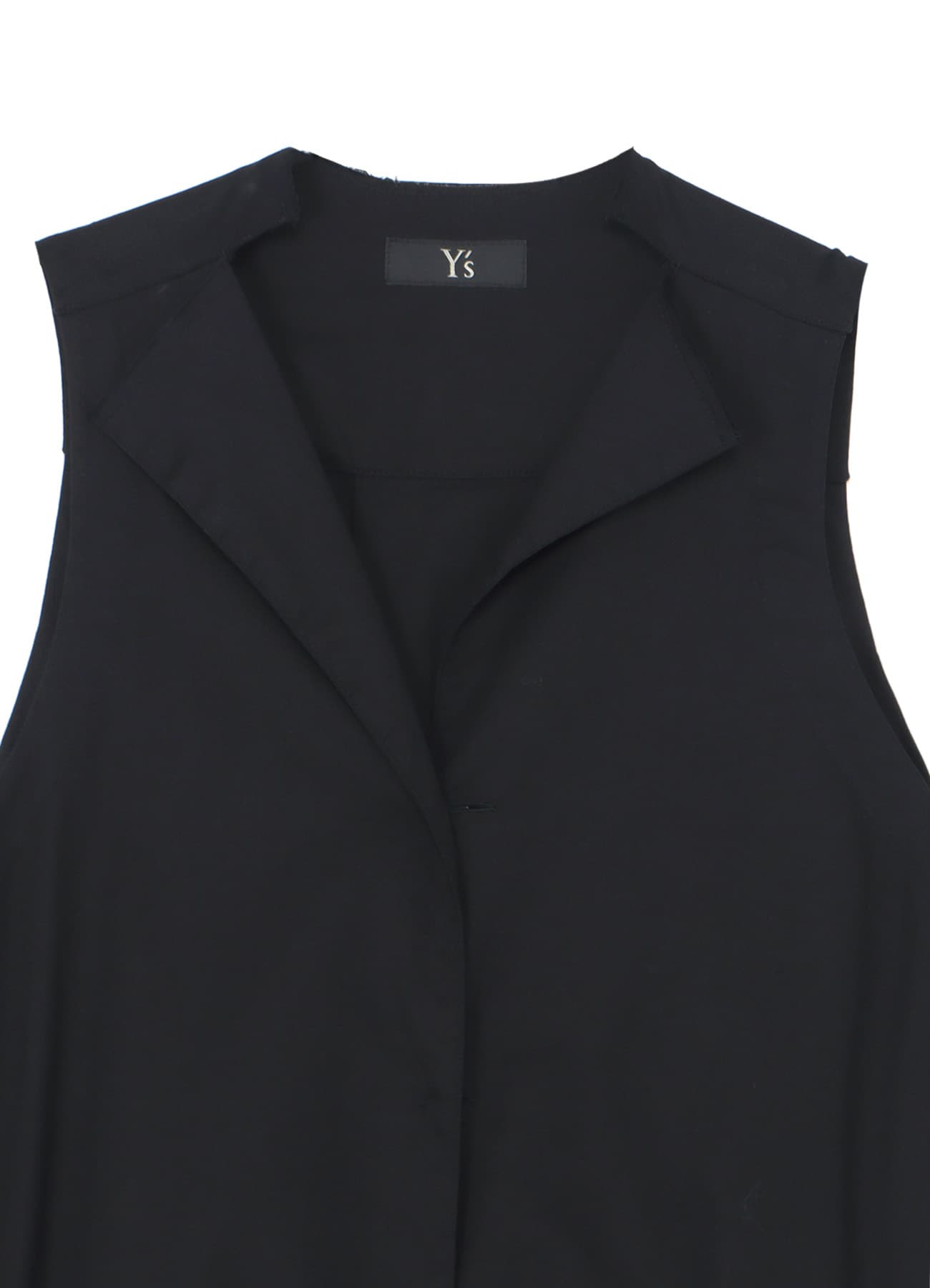 [Y's BORN PRODUCT] THIN COTTON TWILL SLEEVELESS DRESS