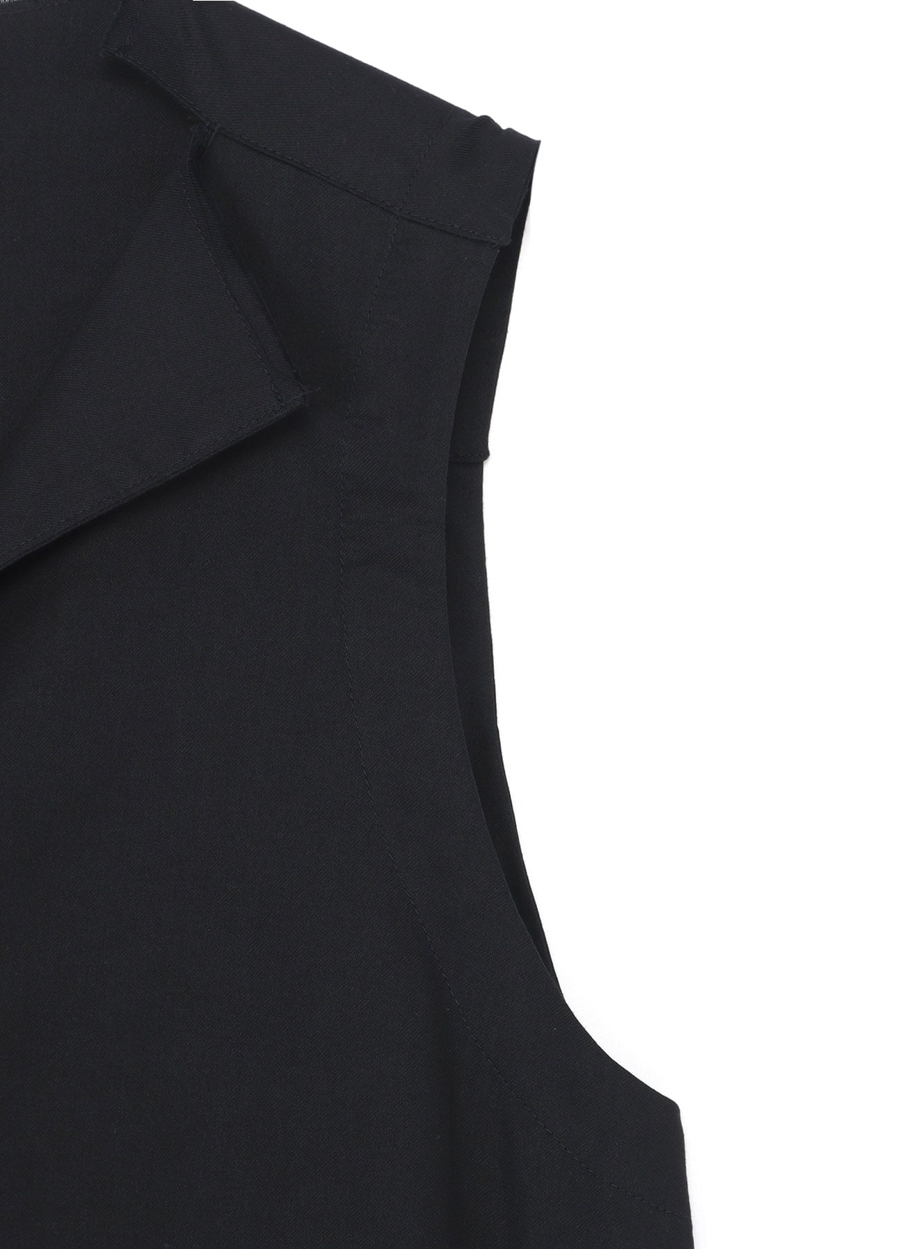 [Y's BORN PRODUCT] THIN COTTON TWILL SLEEVELESS DRESS