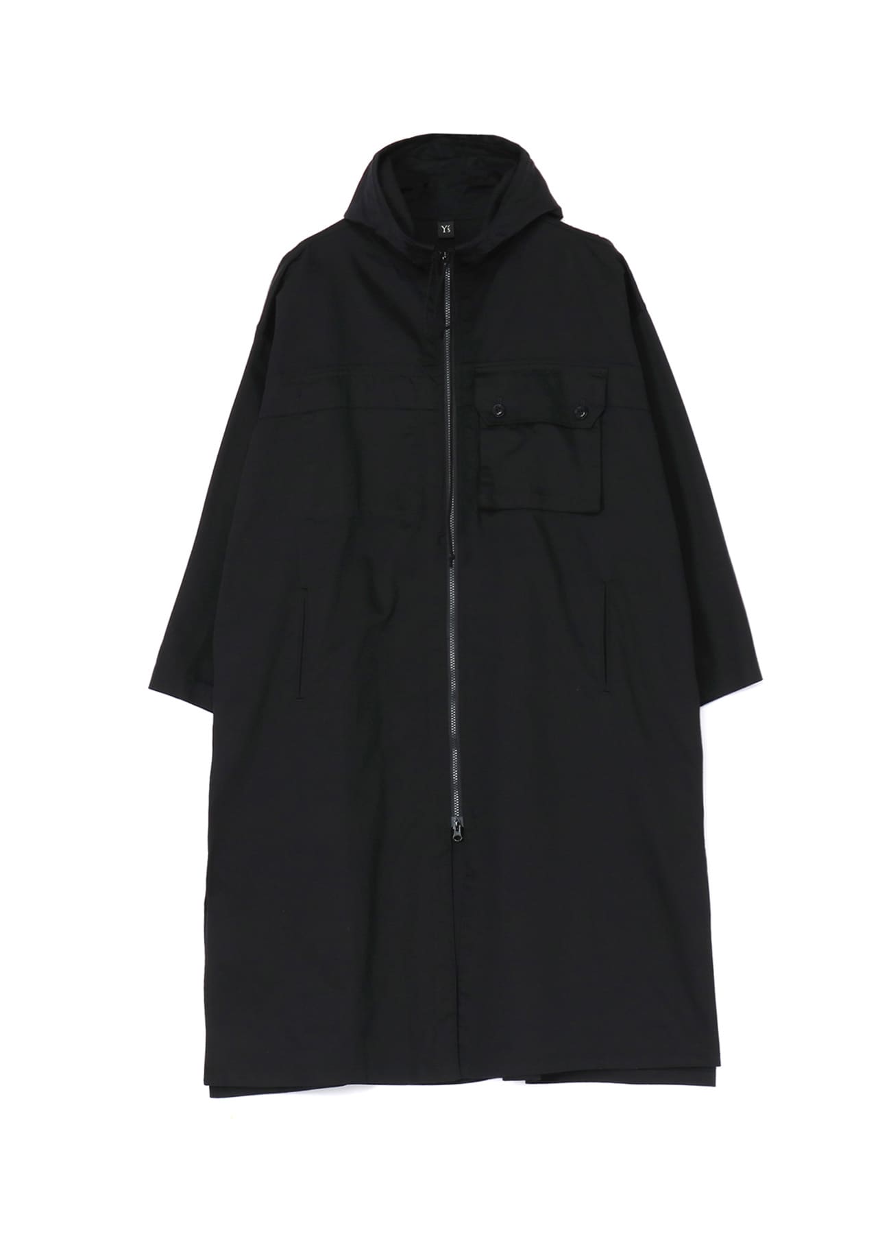 [Y's BORN PRODUCT] COTTON TWILL HOODED COAT