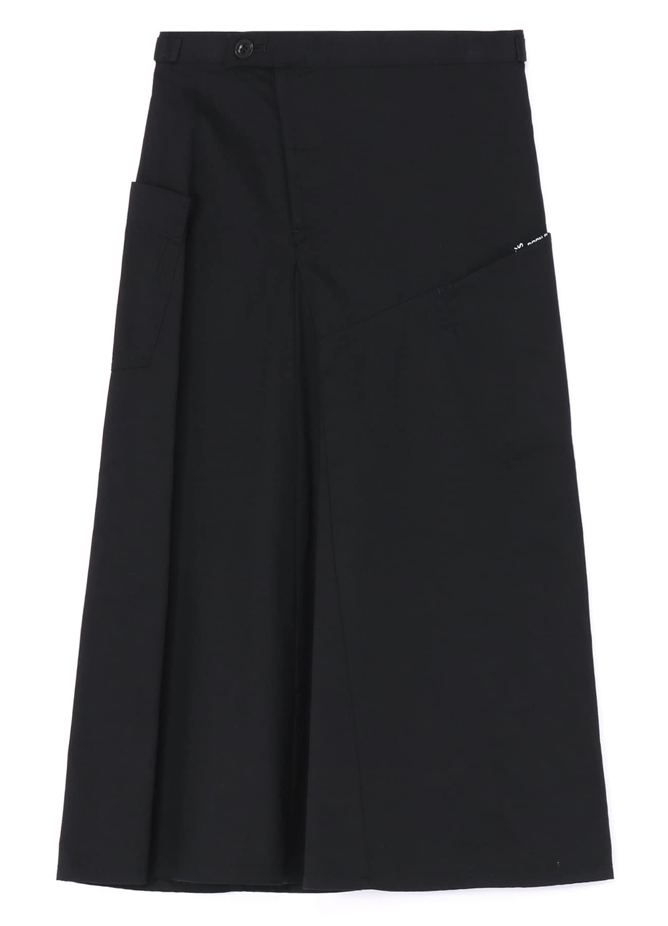 [Y's BORN PRODUCT] COTTON TWILL FLARE GUSSET FLARE SKIRT