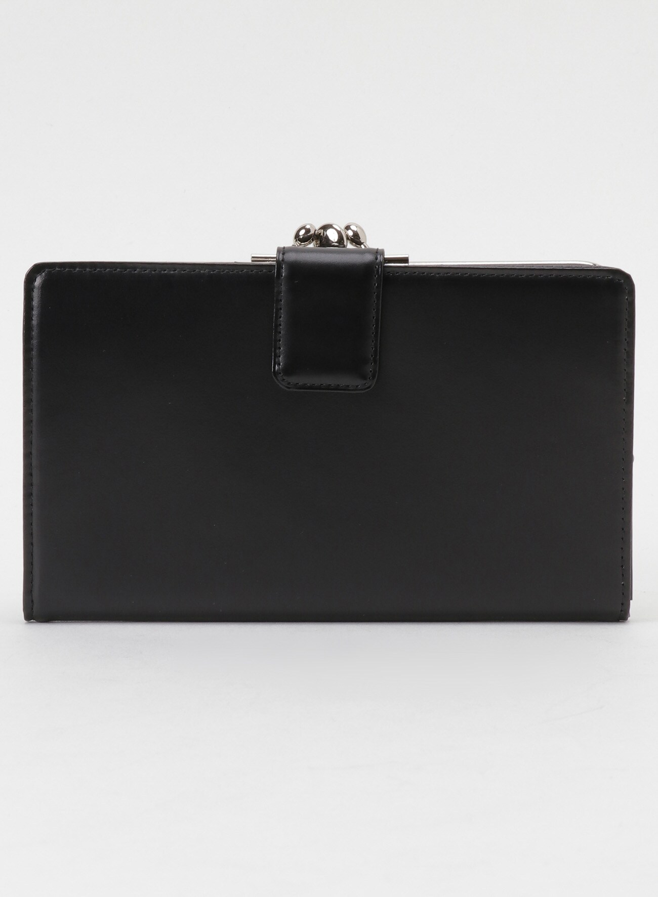 GLOSS SMOOTH LEATHER LONG WALLET(FREE SIZE Black): Y's｜THE SHOP