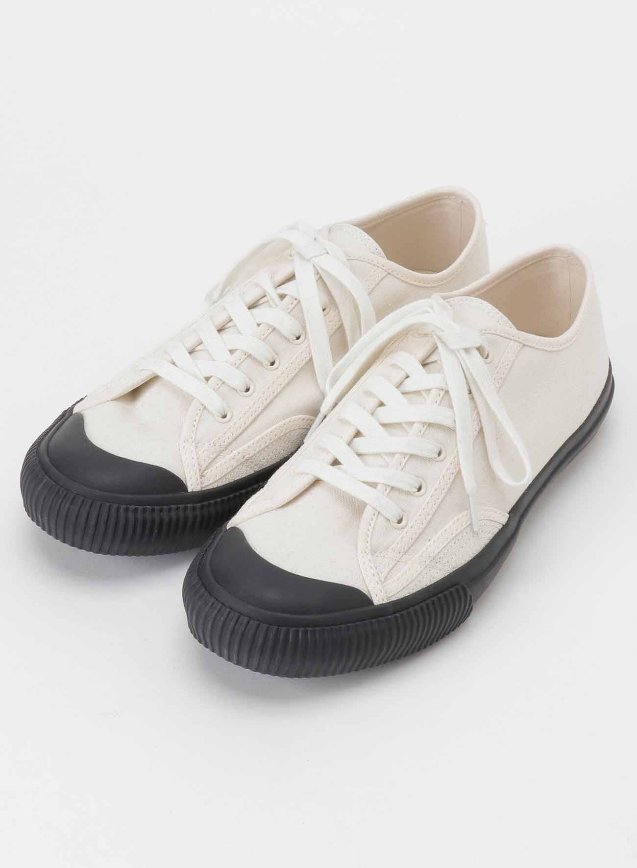 NO.9 CANVAS FLAT SNEAKERS(22.5 OFF WHITE): Vintage 1.1｜THE SHOP