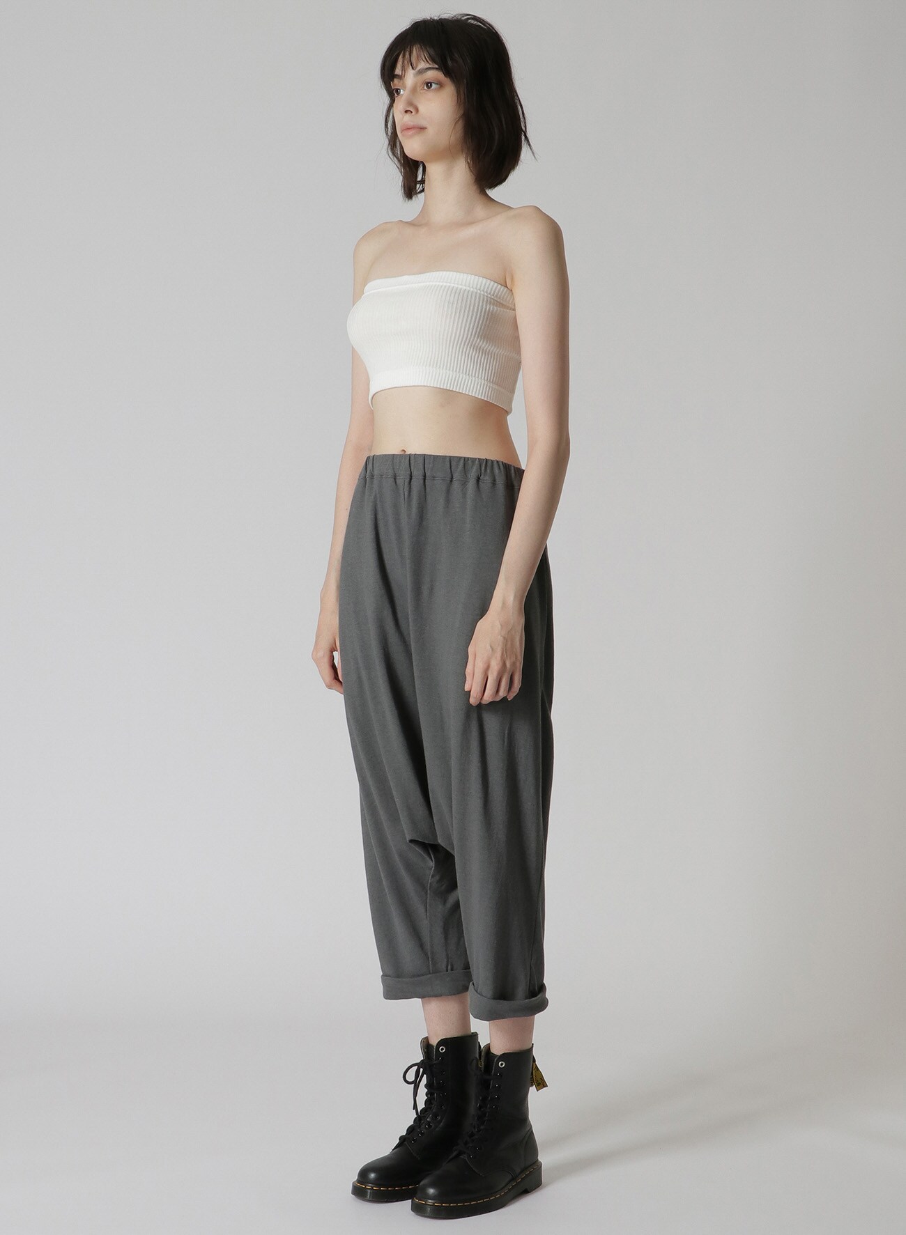 RIB MIDDLE TUBE TOP(S Off White): Vintage 1.1｜THE SHOP YOHJI YAMAMOTO