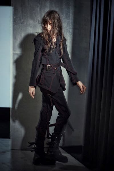 リミフゥ　ブラック タキシードジャケットパンツセットアップ LIMI feu Autumn / Winter 2025-26 Collection