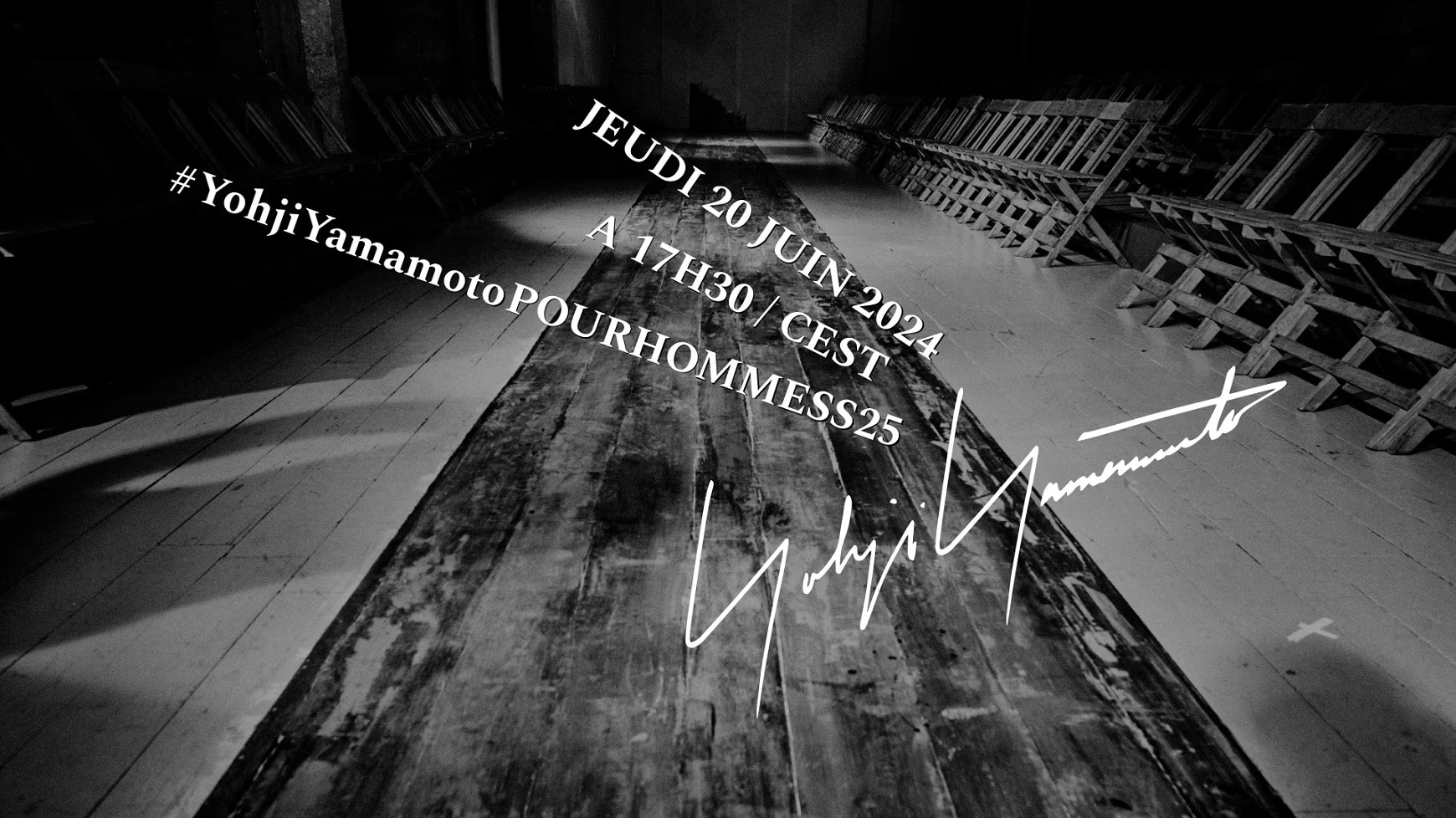 [LIVE] Yohji Yamamoto POUR HOMME
S/S 2025 PARIS COLLECTION