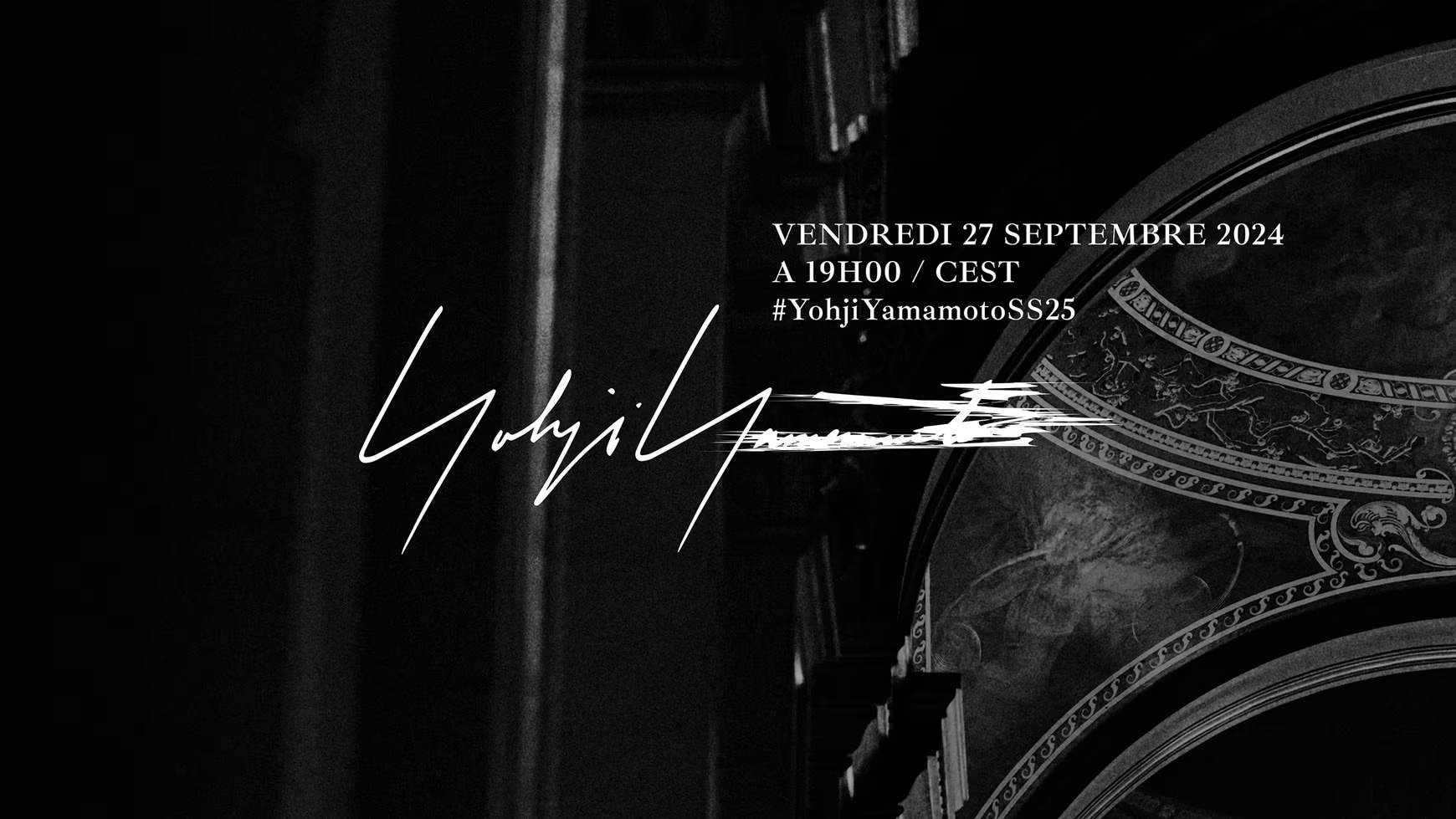 [LIVE] Yohji Yamamoto S/S 2025 PARIS COLLECTION