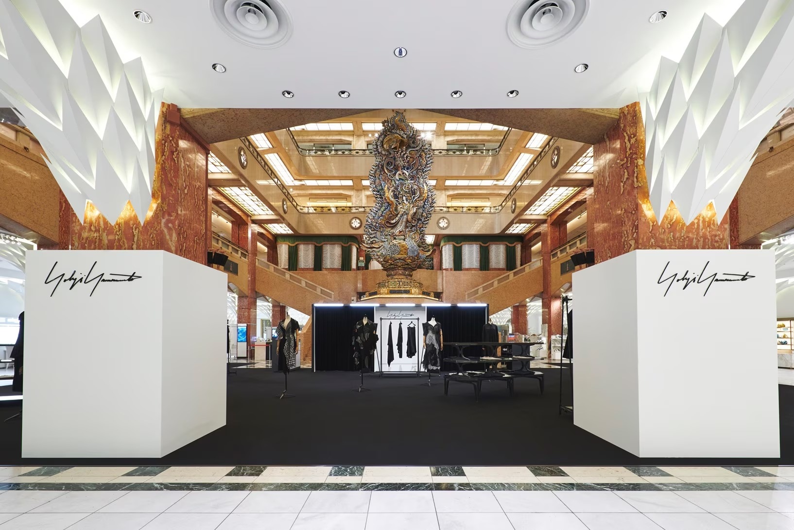 Yohji Yamamoto POP-UP STORE
at Nihombashi Mitsukoshi
