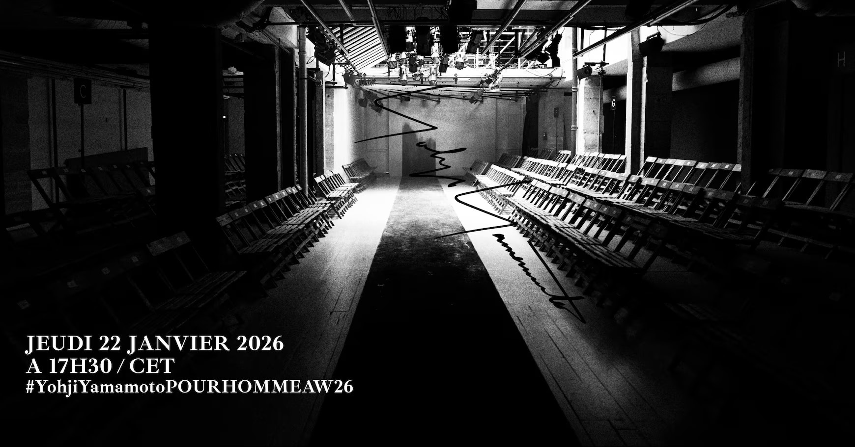 [LIVE] Yohji Yamamoto POUR HOMME
A/W 2026-27 PARIS COLLECTION