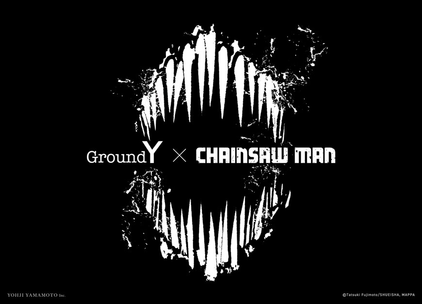 Ground Y × CHAINSAW MAN Collaborate Collection