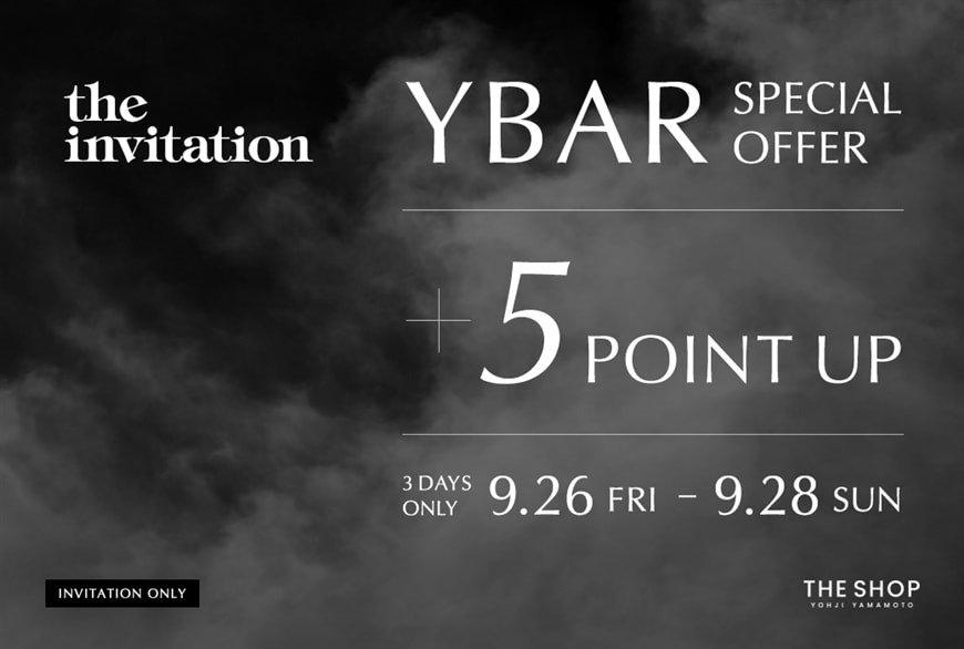 the invitation YBAR SPECIAL OFFER