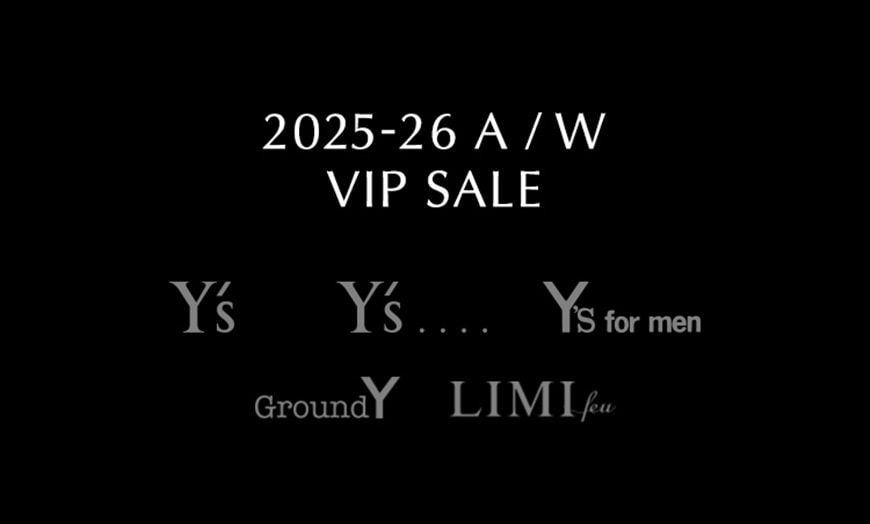 VIP SALE | 2025 A/W
